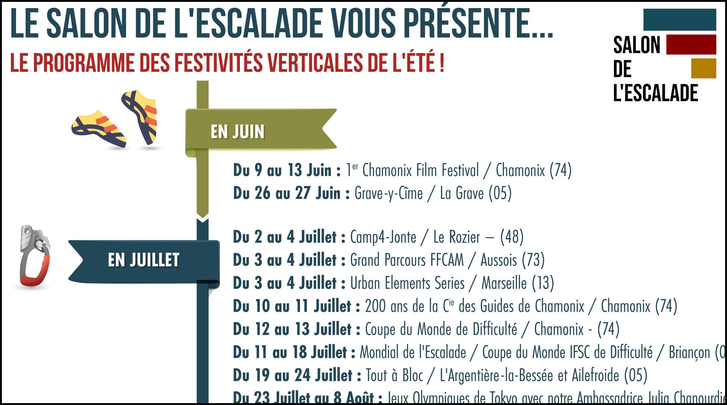 Téléchargez notre Guide des Festivités Verticales de l'Été