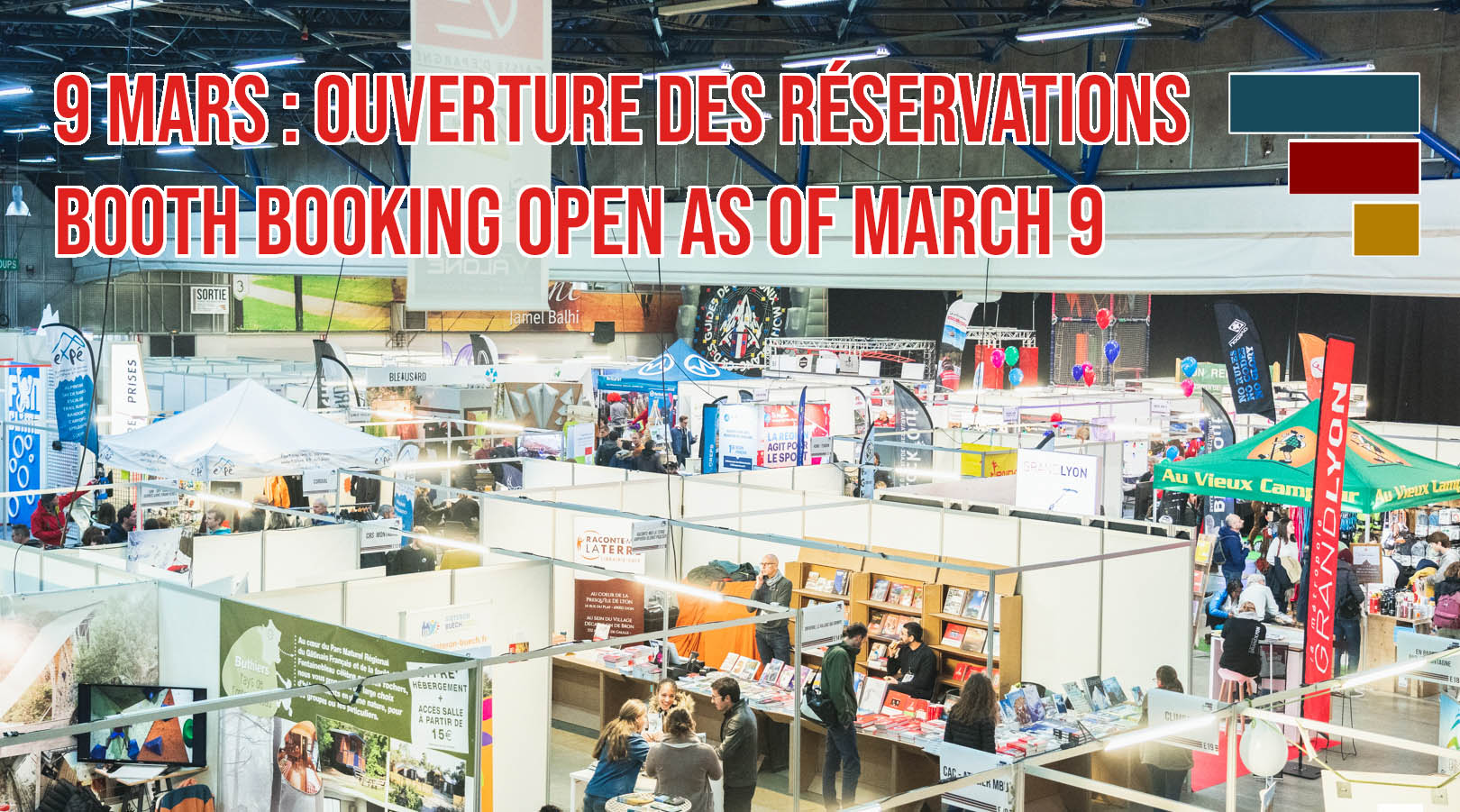Ouverture des Réservations aux Exposants de la 2ème Edition !