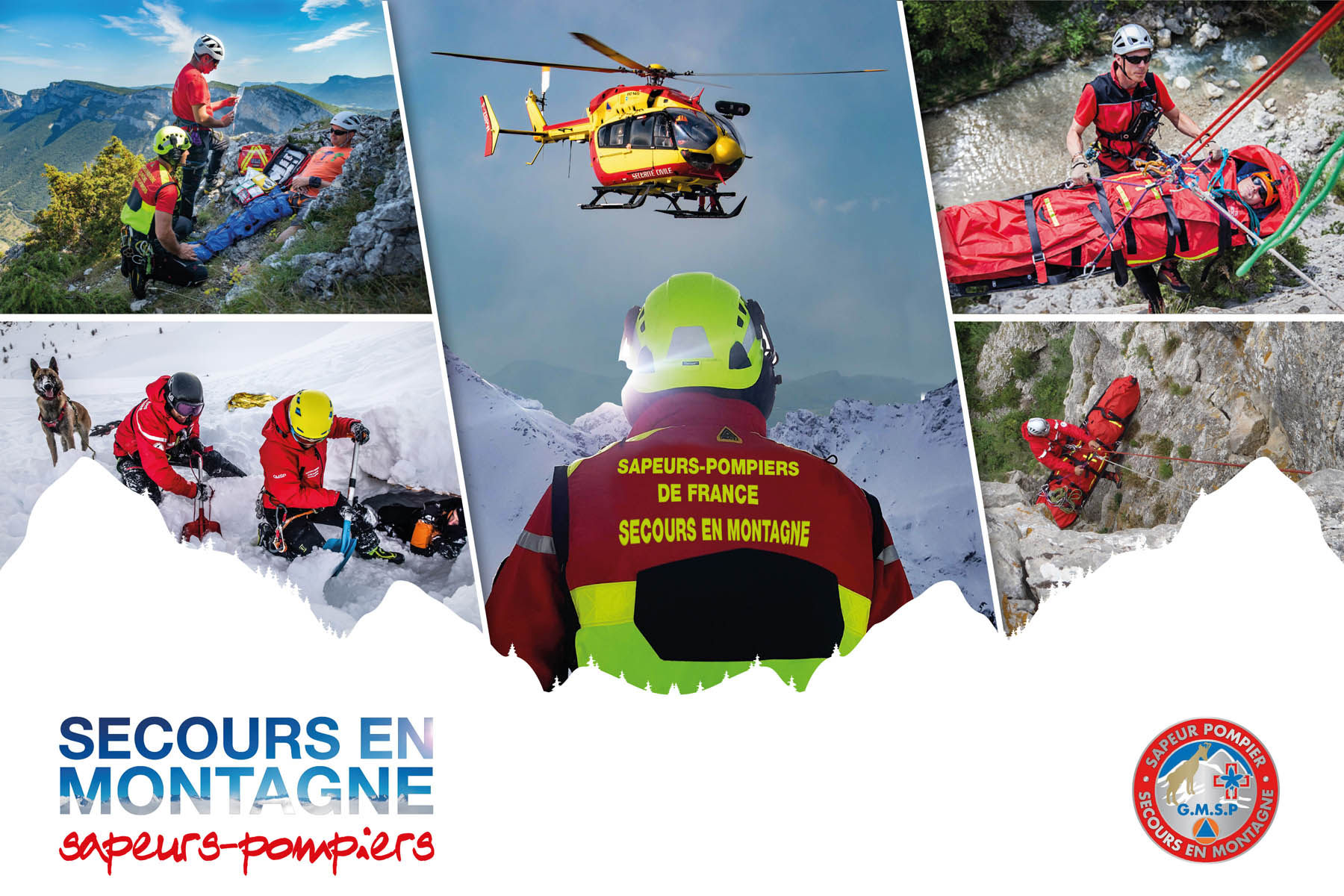 FNSPF - SAPEURS POMPIERS - SECOURS EN MILIEU PERILLEUX ET MONTAGNE