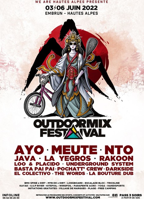 Affiche Outdoormix Festival 2022