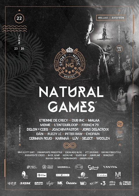 Affiche Natural Games 2022